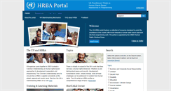Desktop Screenshot of hrbaportal.org