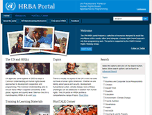 Tablet Screenshot of hrbaportal.org